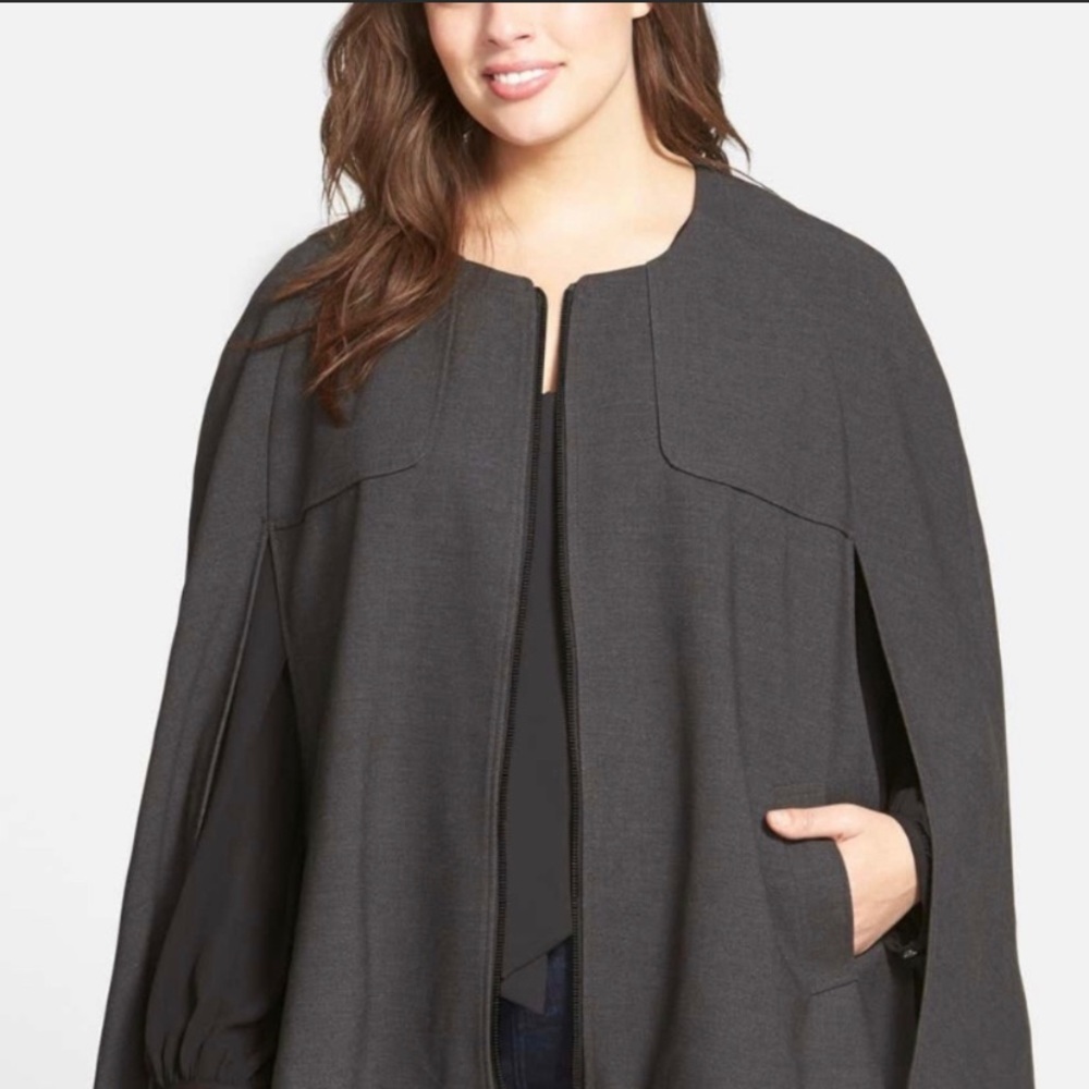COPY - NWOT Women’s Classic Cape by Halogen Nordstrom